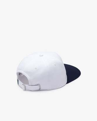 Gorra de algod&oacute;n con bordado de tenis para hombre