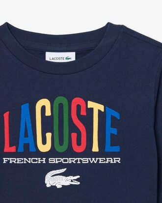 Long-Sleeved Printed T-shirt