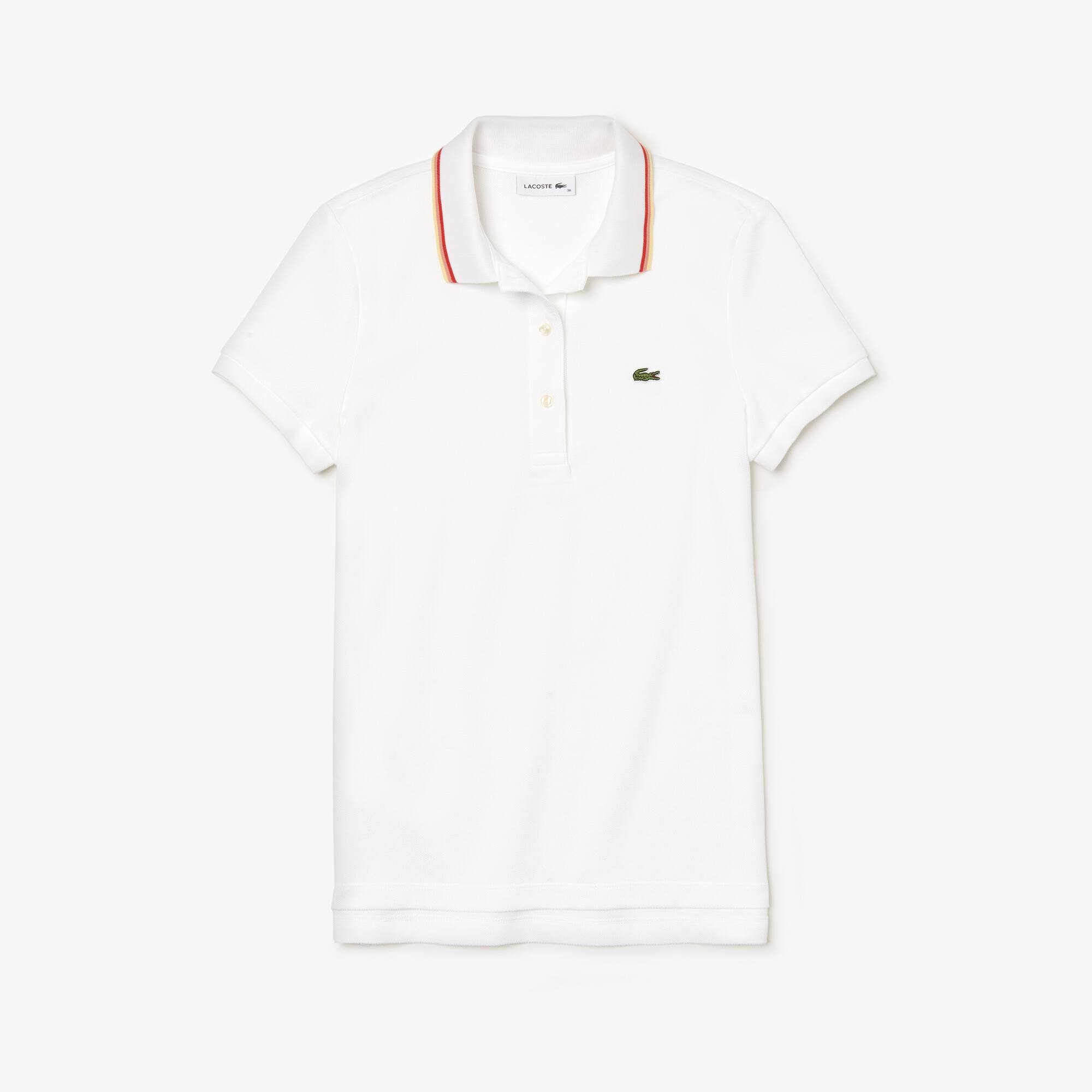 lacoste slim fit petit pique