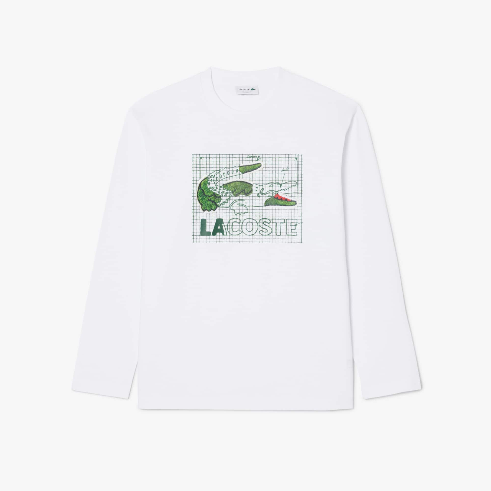 Relaxed Fit Long Sleeved Heavy Cotton T-Shirt - Men's Collection
