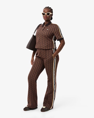 Women's Flared Monogram Sweatpants