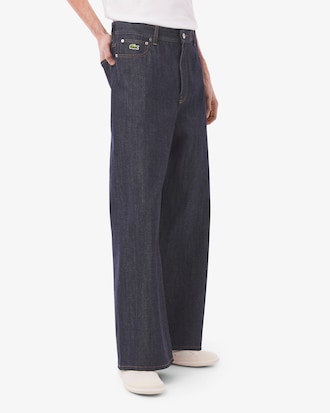 Men's Runway Wide Leg Selvedge Jeans