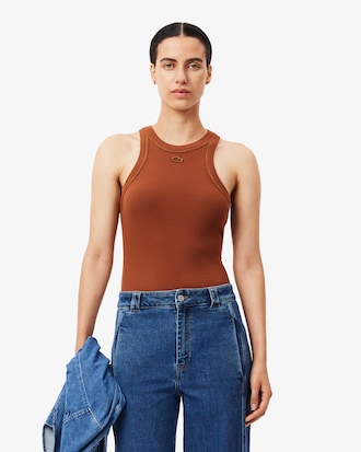 Women's Slim Fit Ribbed Modal Tank Top