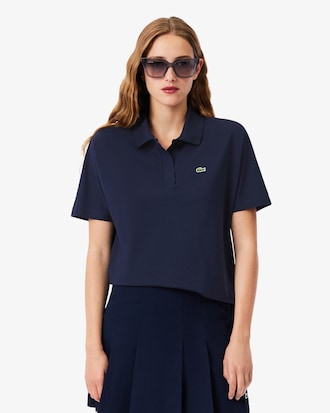 Women's Relaxed Fit Piqué Polo
