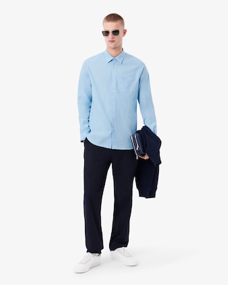 Camisa Para Hombre De Corte Regular De Algod&oacute;n