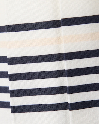 Short Pleated Wrap Skirt
