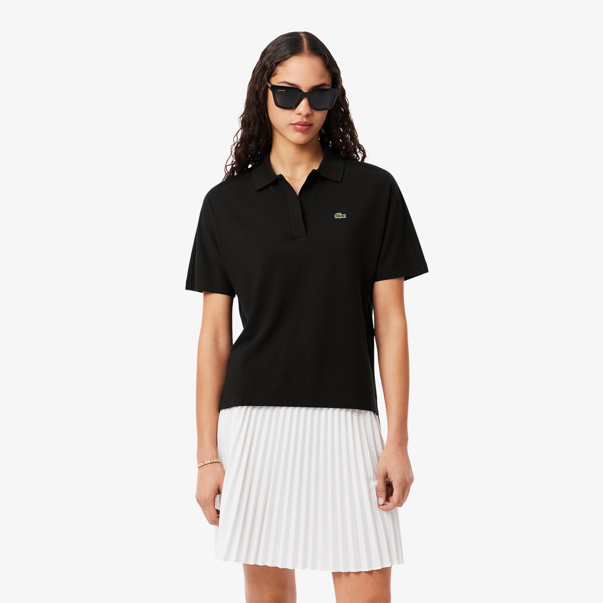 Women's Relaxed Fit Piqué Polo