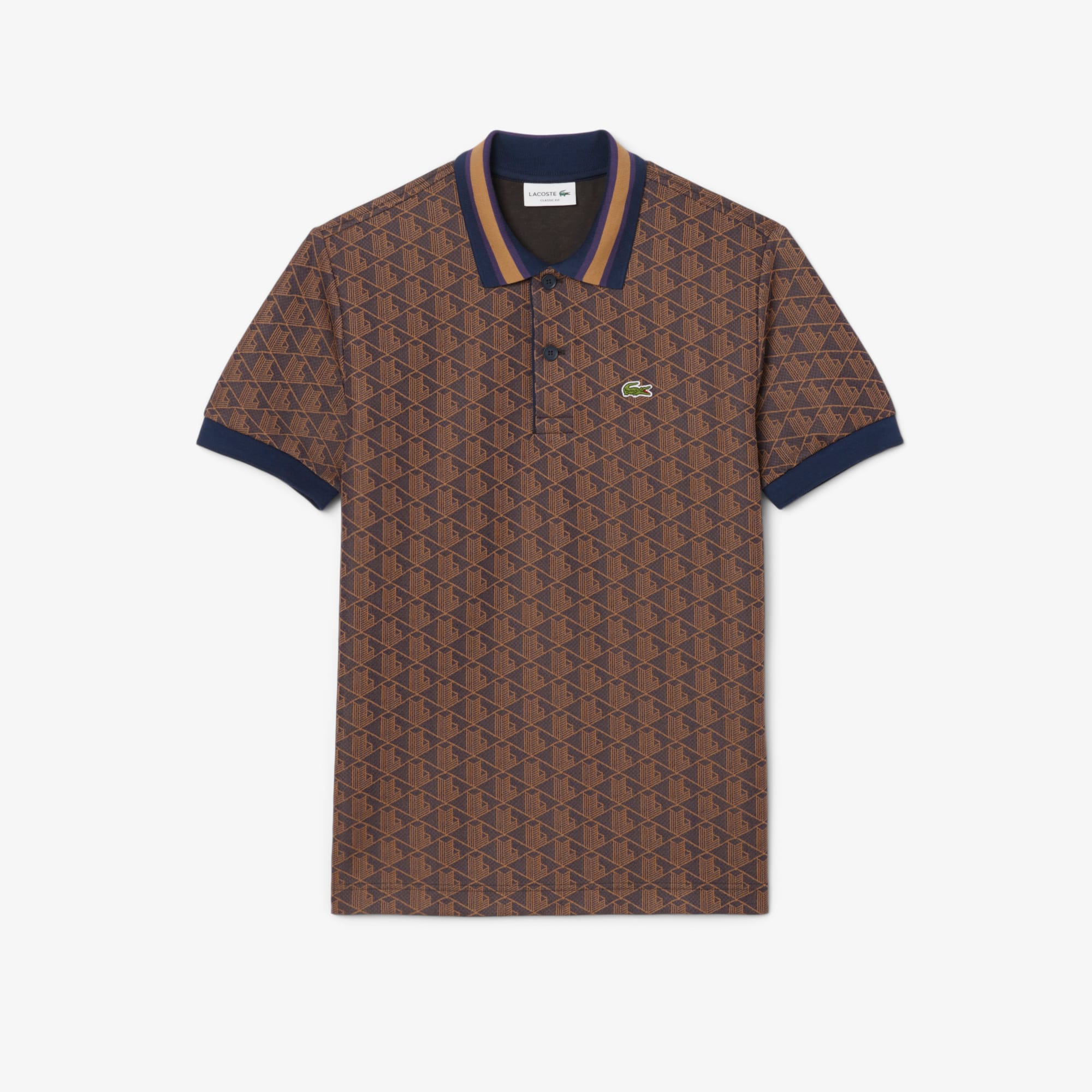 Men's Classic Fit Monogram Polo - Polo Shirts - New In 2026 | Lacoste