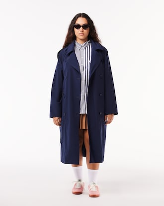 Women's Striped Cotton Poplin Shirt