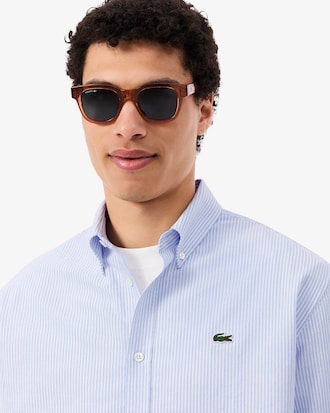 Regular Fit Striped Oxford Shirt