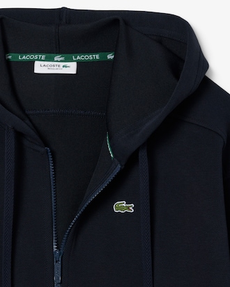 Women's Zip-Up Piqu&eacute; Hoodie