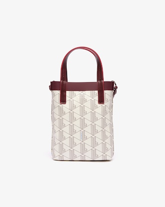 Women's Canvas Monogram Mini Tote