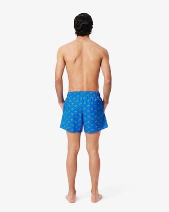 Traje de baño con estampado de cocodrilo para hombre