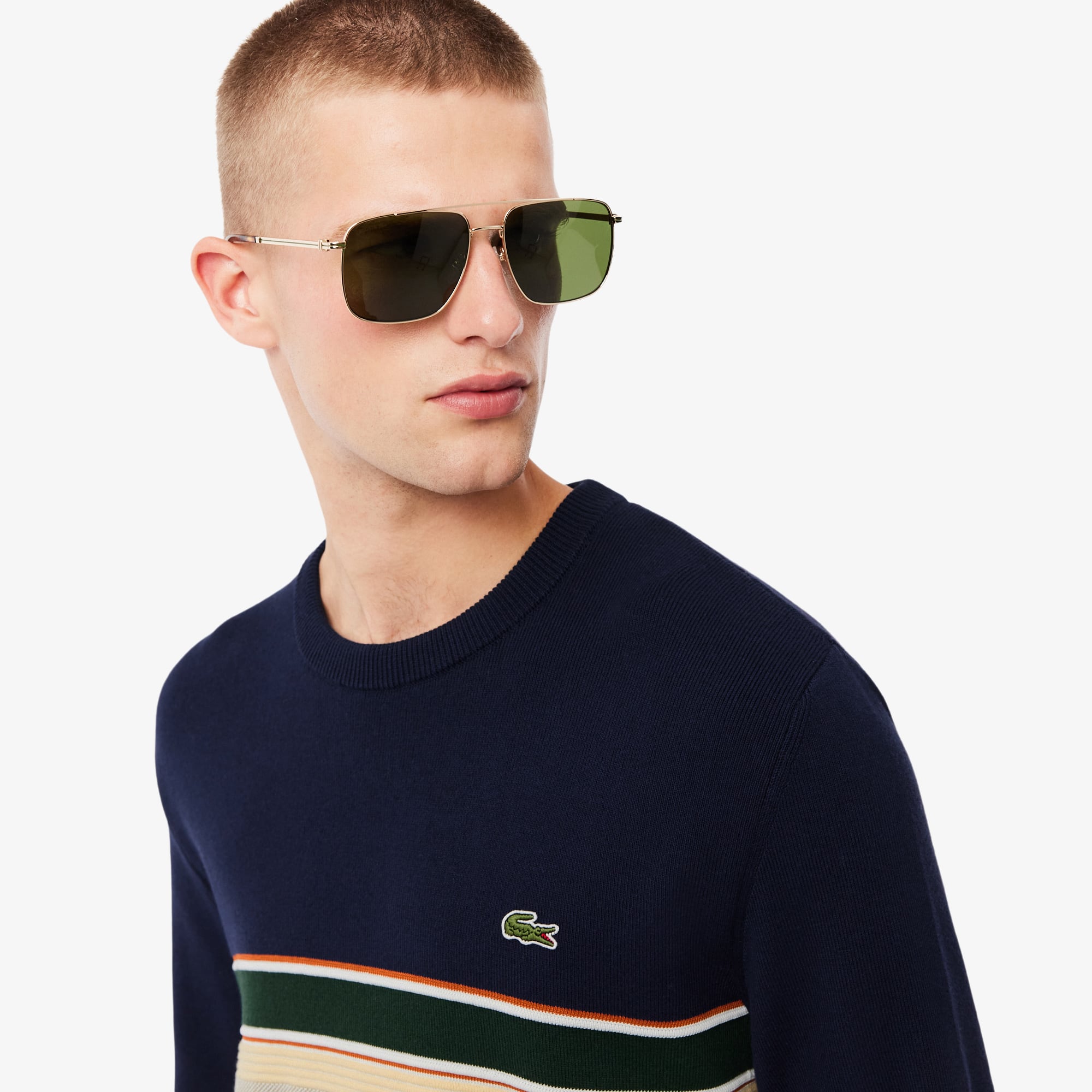 Men's Made France Striped Sweater
