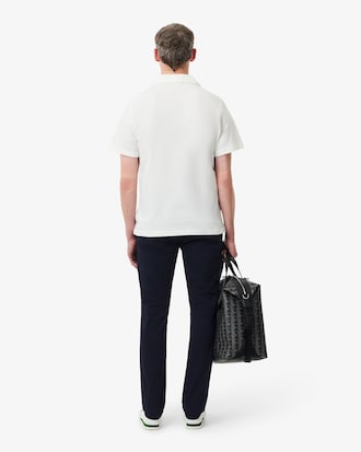 Pantalones Slim Fit de Twill El&aacute;stico