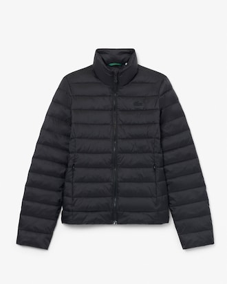 Water-Repellent Quilted Puffed Jacket