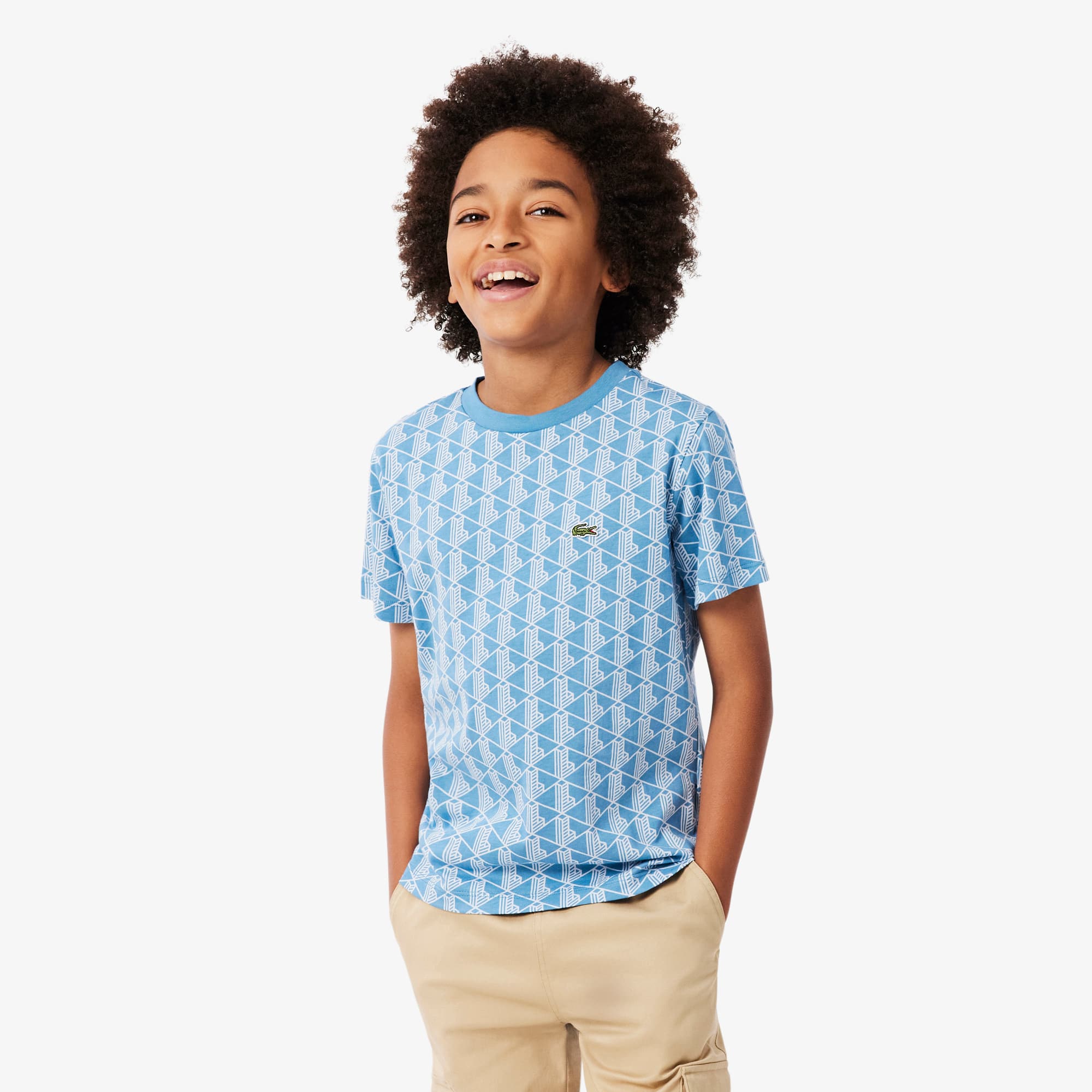 Monogram Cotton T-Shirt - T-Shirts & Tops - New In 2026 | Lacoste