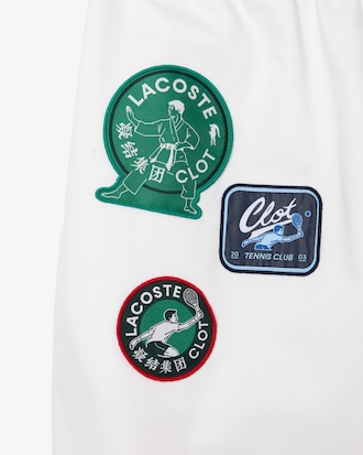 Unisex Lacoste x Clot Multi Badge Sweatpants