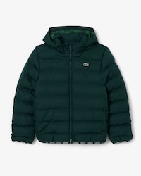 Kids' Hooded Diamond Puffer Jacket