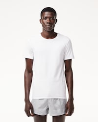 Pack de 3 camisetas loungewear de algodón