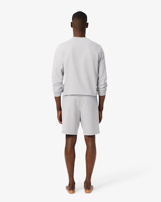 Men's Straight Fit Fleece Pajama Shorts