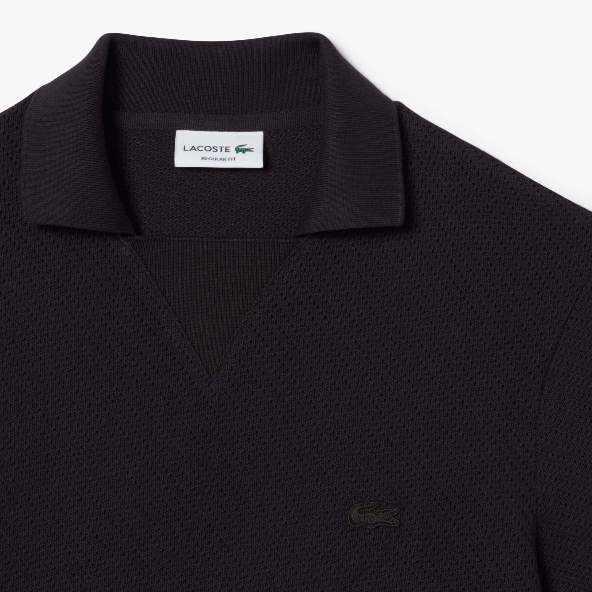 トップス REGULAR FIT POLO COLLAR SHIRT Regular Fit Lacy Cotton Polo - Polo Shirts - New In 2026 | Lacoste