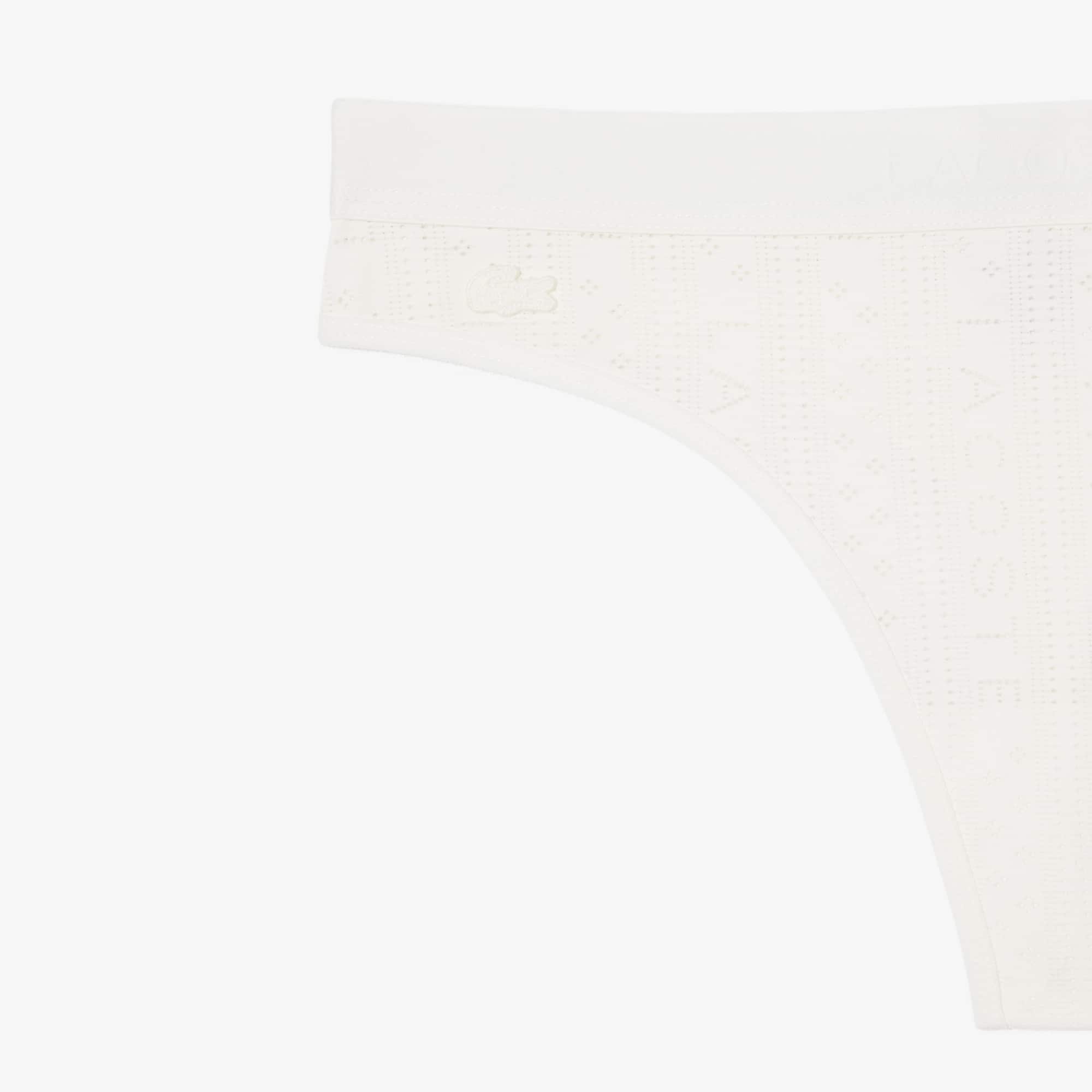 Stretch Pointelle String Briefs