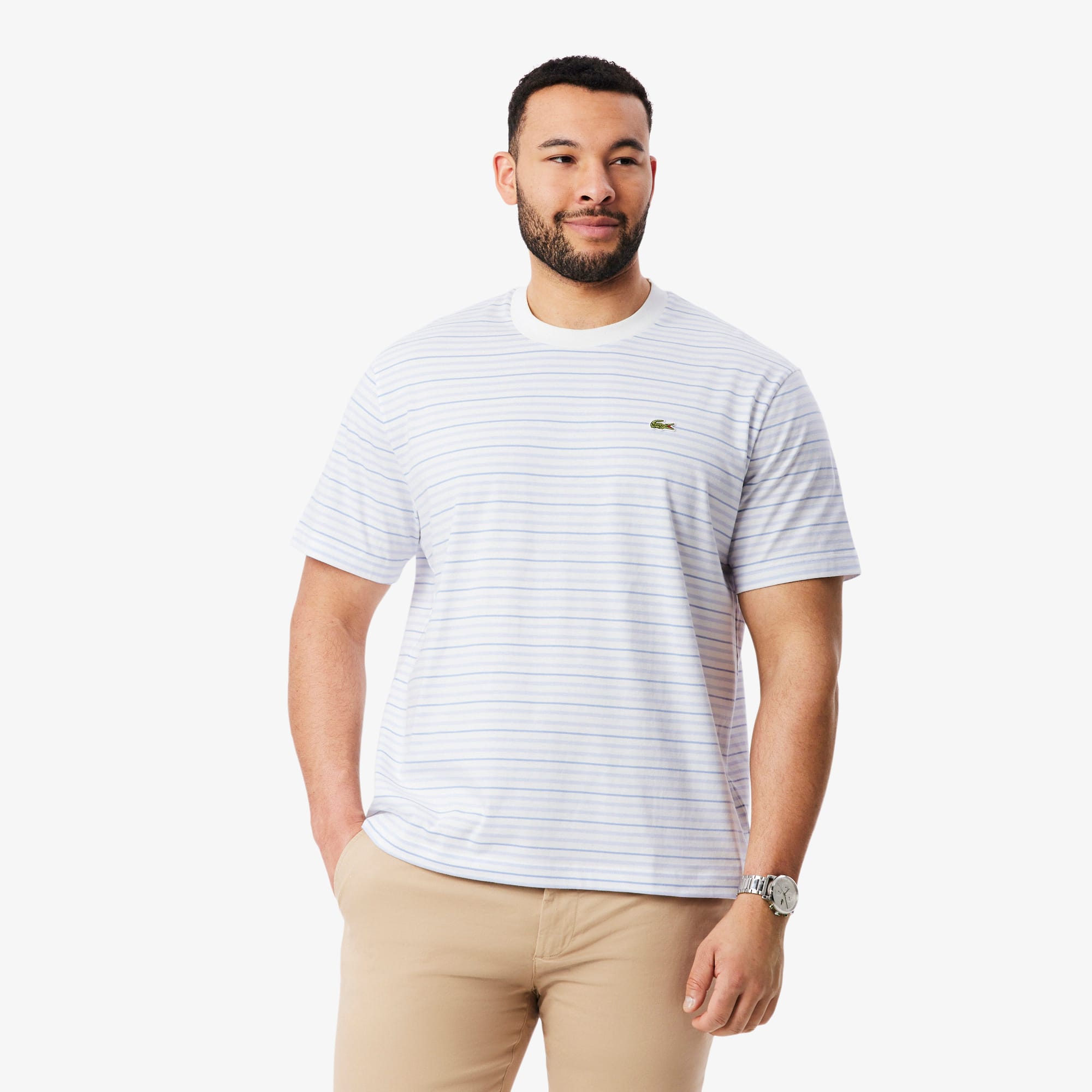 Striped Cotton T-Shirt