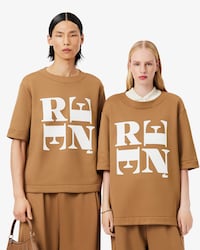 Runway Satin Graphic T-shirt