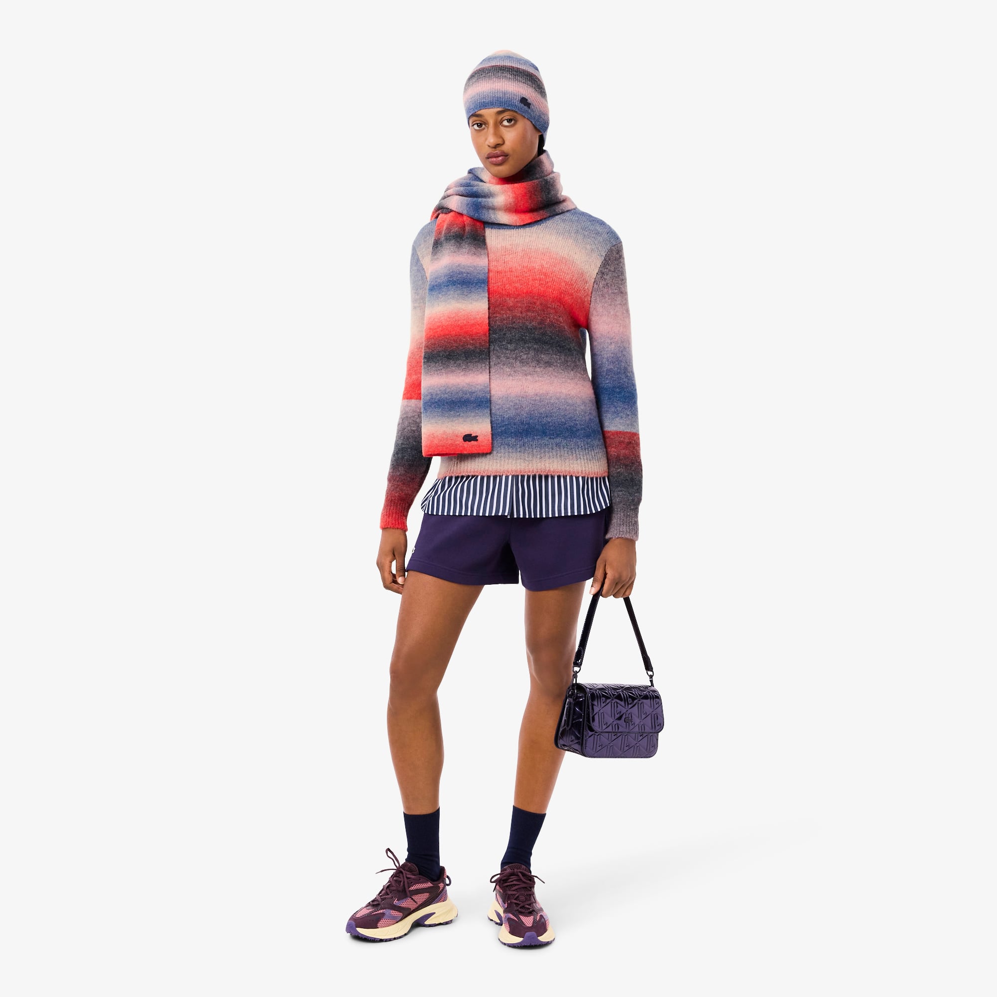 Women's Crew Neck Ombré Sweater - Sweaters & Sweatshirts - New In