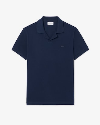 Men's Classic Fit Open Neck Paris Polo