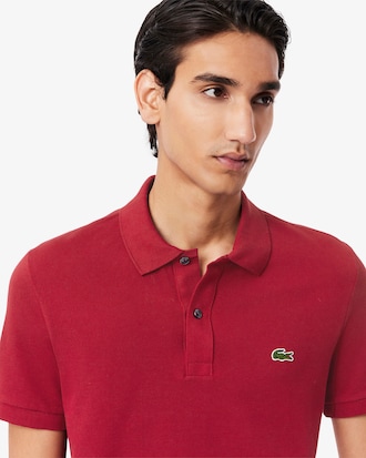 Polo de Piqué L.12.12 con Corte Slim para Hombre