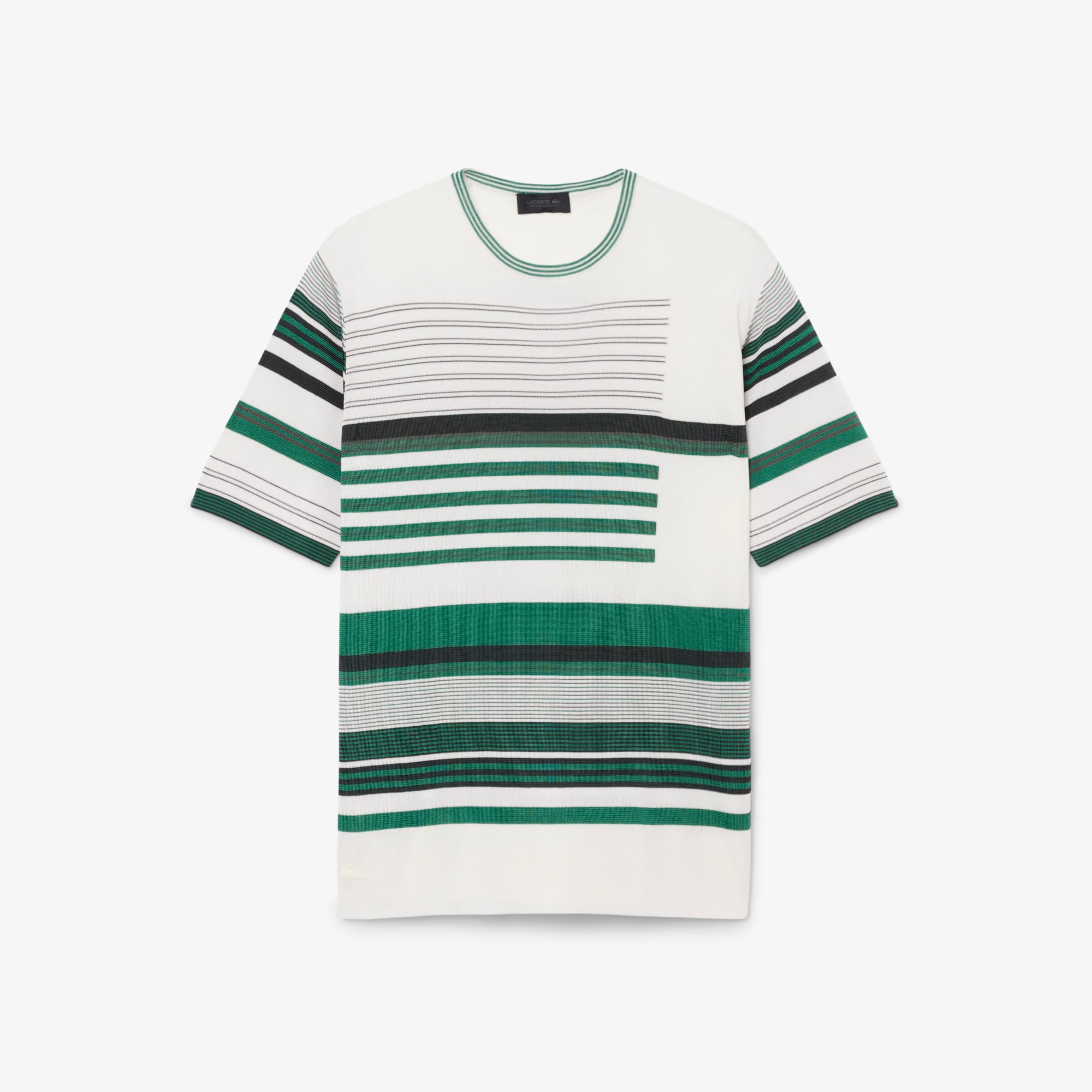 Runway Oversized Striped Satin T-shirt - undefined - New In 2026