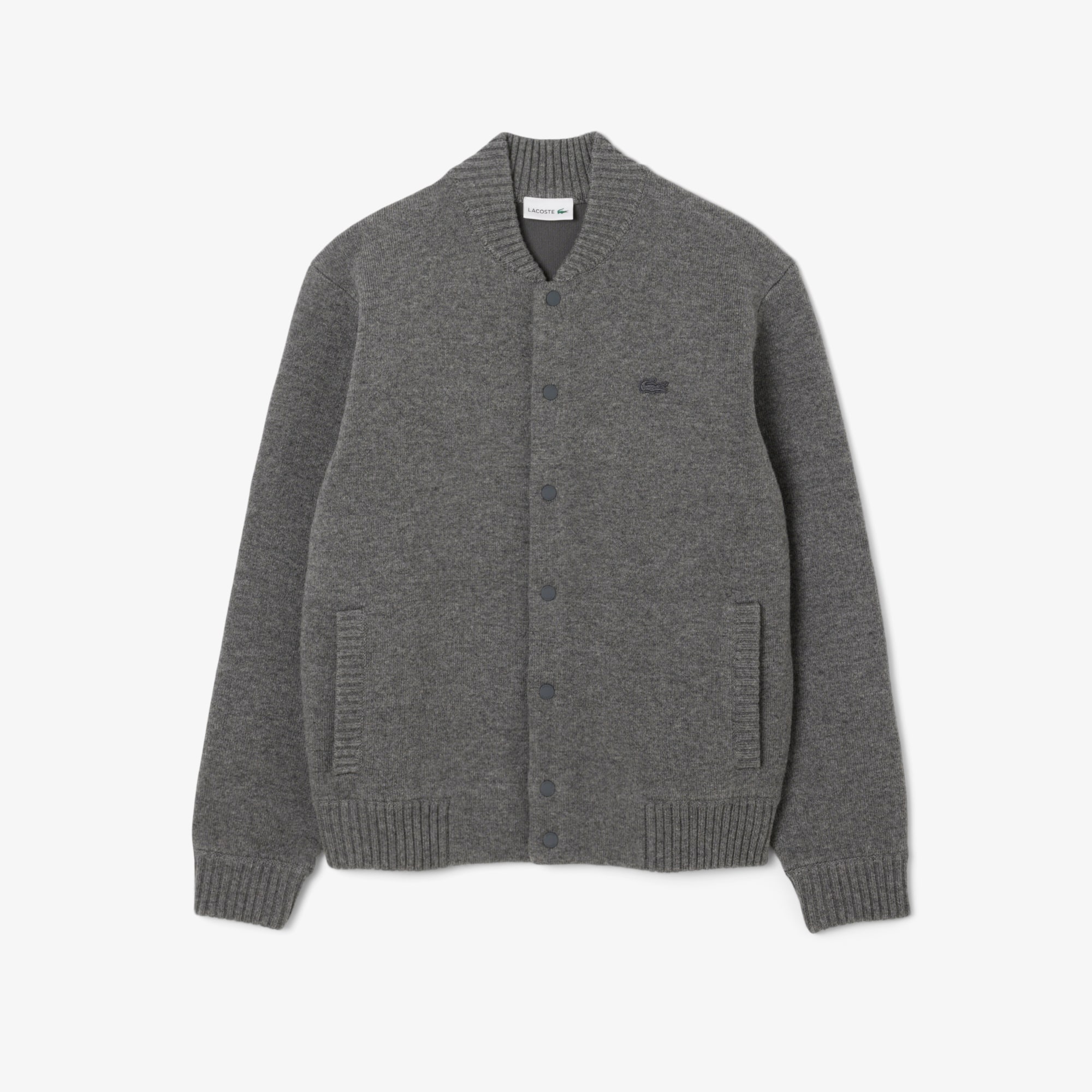 Men's Merino Wool Jersey Bomber Jacket - Sweaters & Sweatshirts