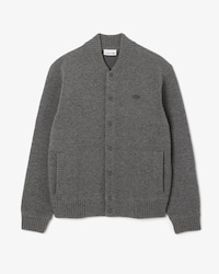 Men's Merino Wool Jersey Bomber Jacket