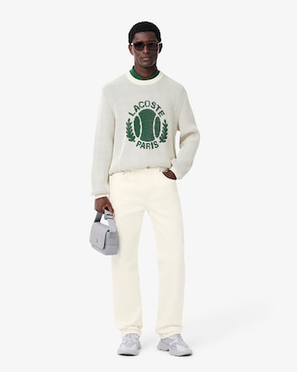 Men's 5-Pocket Straight Cut Indigo Jeans