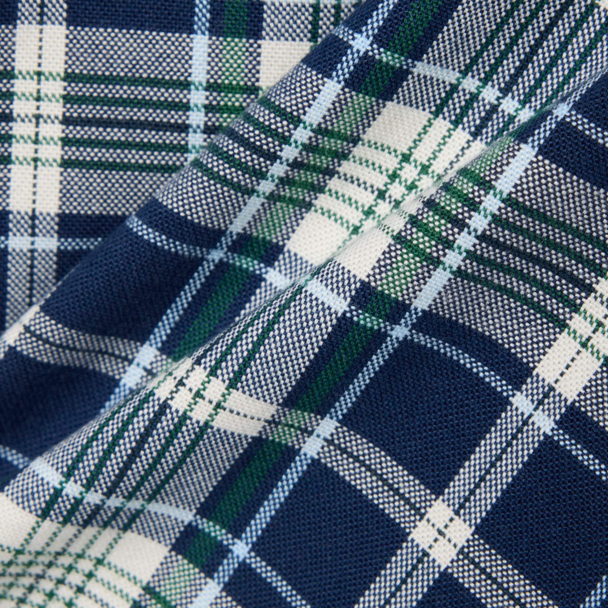 Oxford Cotton Plaid Shirt