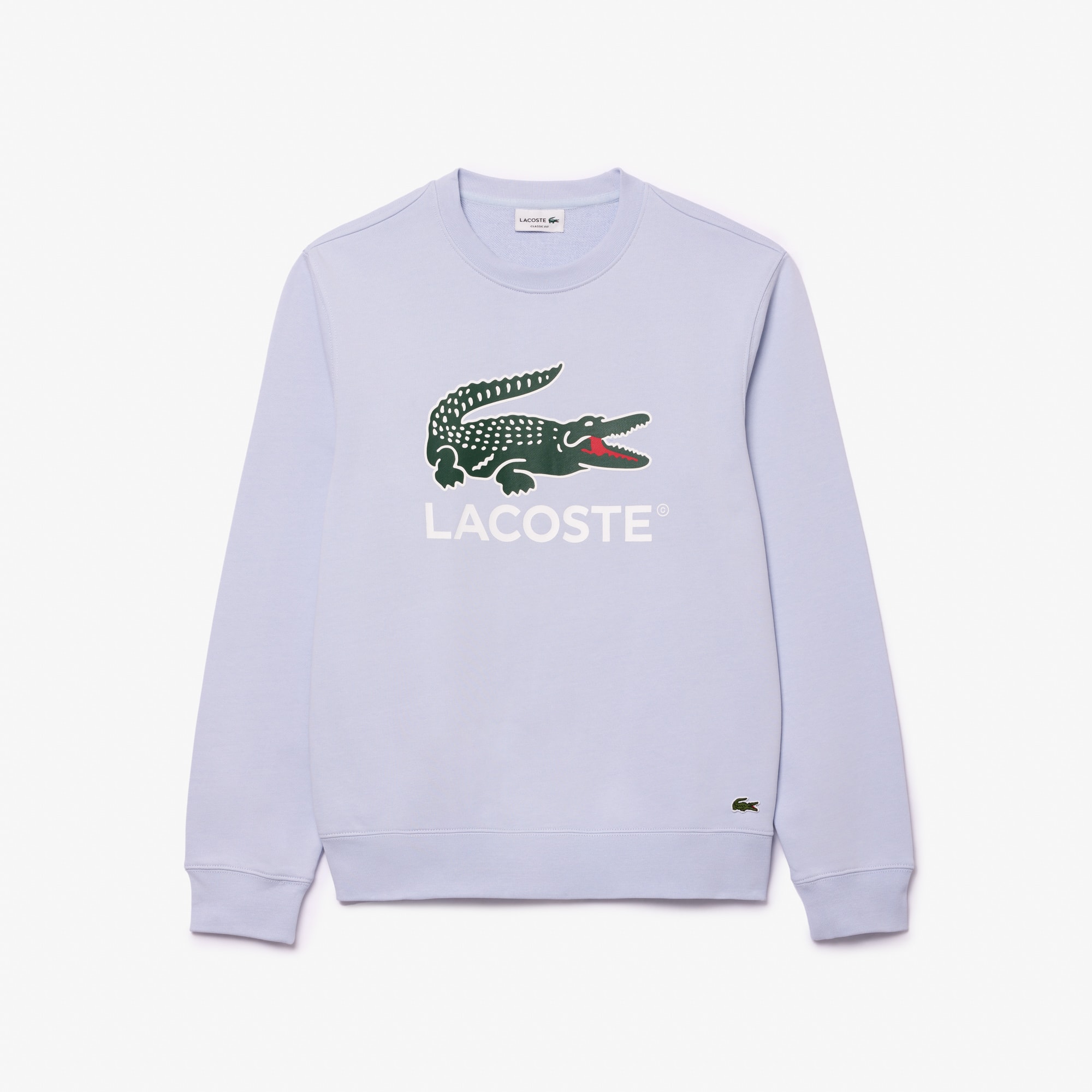 【送料&関税込】Lacoste Sweatshirt With Logo Lacoste Men's Big Fit Printed Sweatshirt, 2XLB, BLACK at