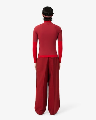 Runway Straight Fit Tailored Wool Pants