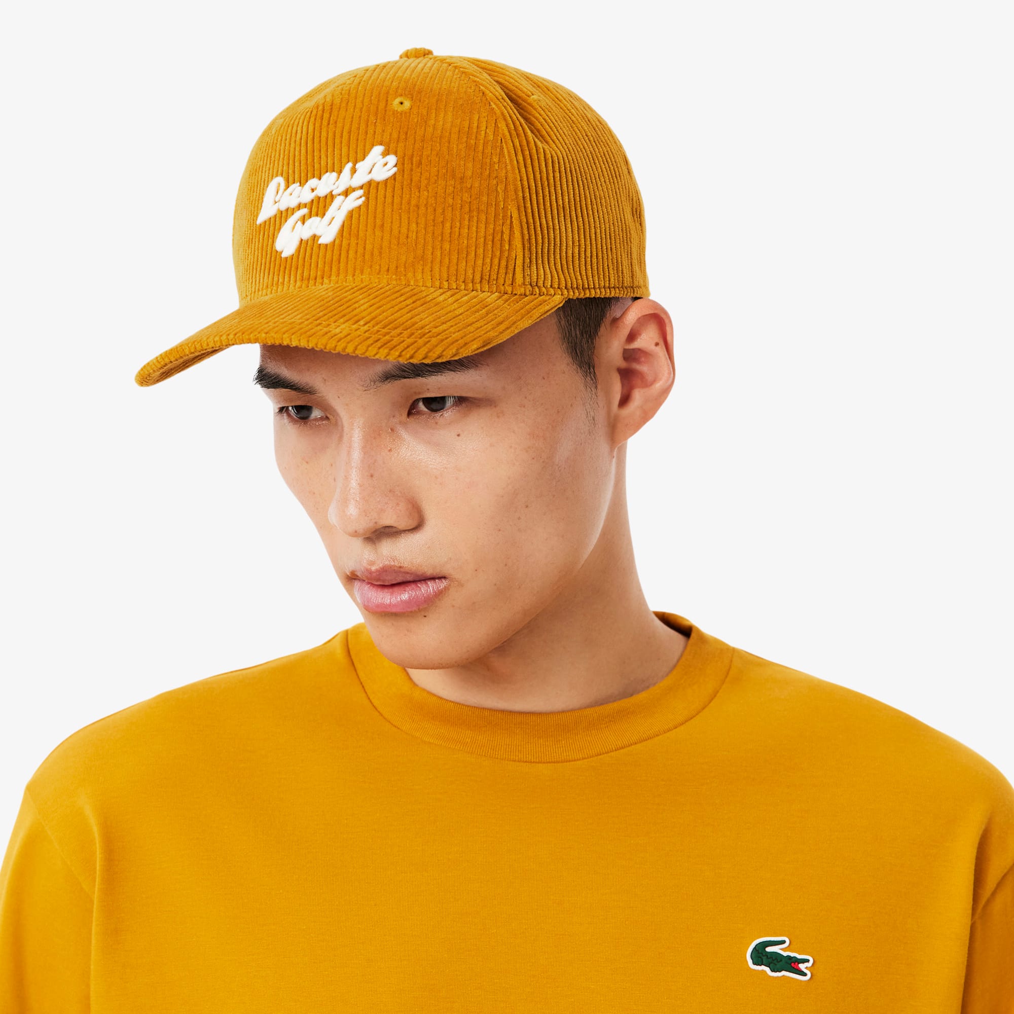 Men's Embroidered Corduroy Golf Cap - Caps & Hats - New In 2026