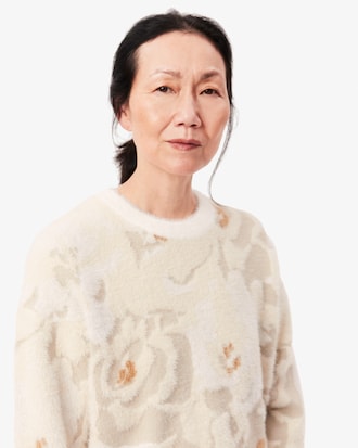 Women's Floral Sweater