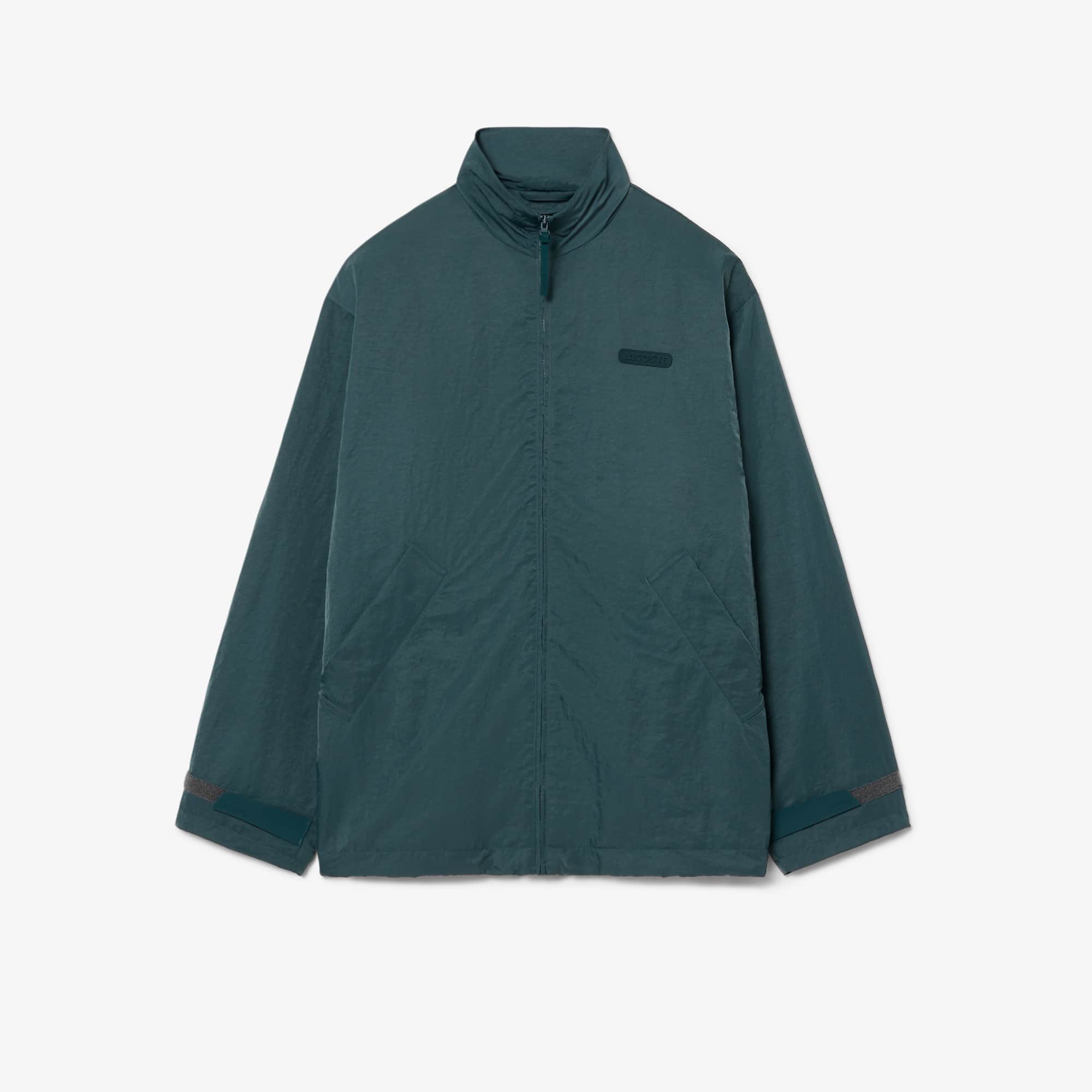 Lacoste Runway Gloss Track Jacket In Blue