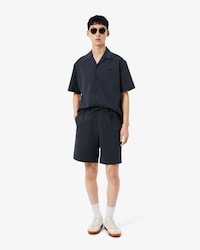 Short seersucker coton