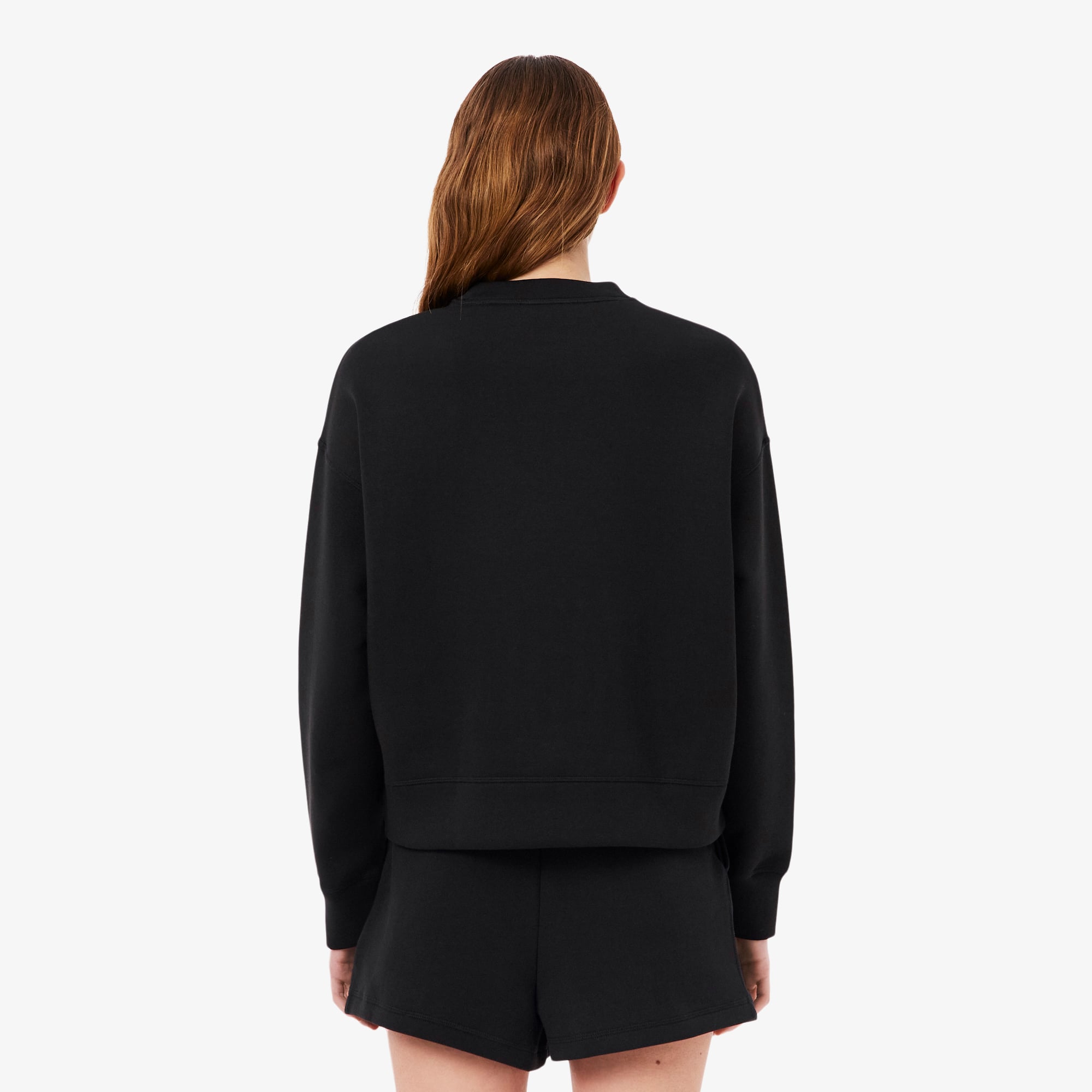 Oversized Double Face Jersey Sweatshirt - Sweaters & Sweatshirts