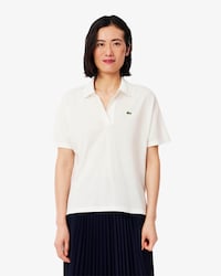 Women's Relaxed Fit Piqu&eacute; Polo