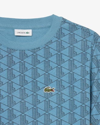 Unisex Monogram Print T-shirt