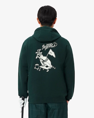 Sudadera con Gorro de Golf con Gr&aacute;fico Estampado