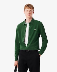 Men's Slim Fit Cotton Piqu&eacute; Shirt