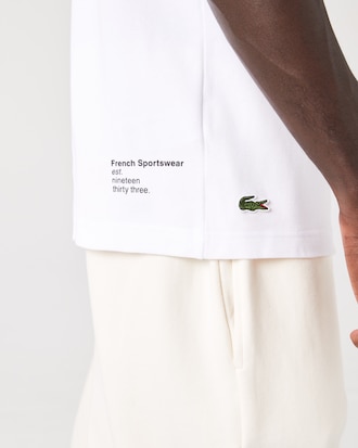 Men's Regular Fit Branded Stretch Cotton Polo 