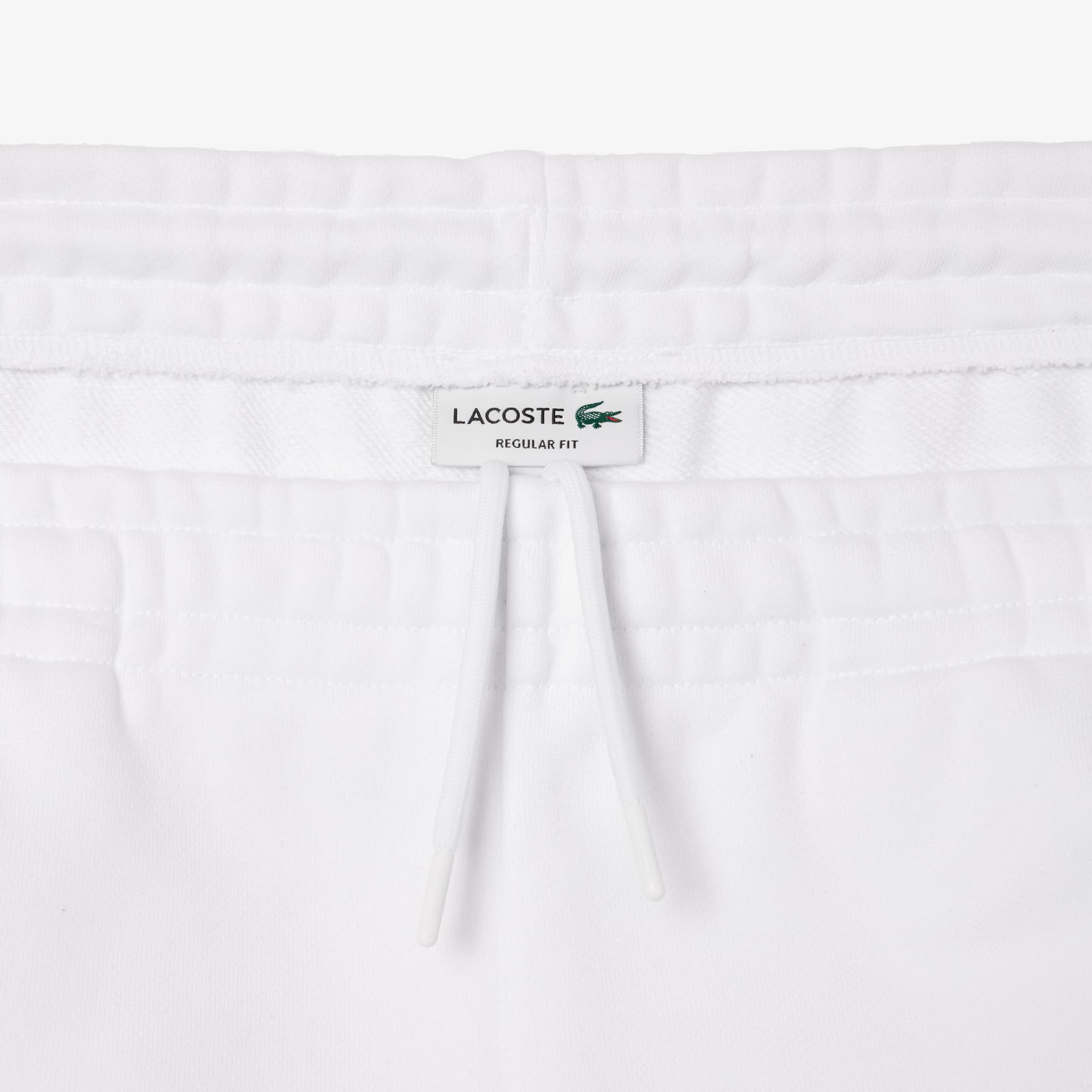 Men's Regular Fit Text Embroidery Fleece Shorts - Shorts & Swim